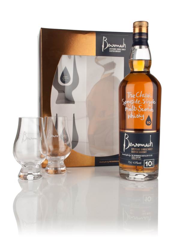 Benromach 10 Year Old Gift Pack with 2x Glasses product image