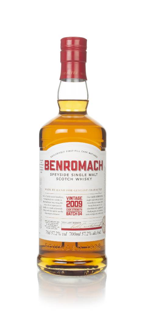 Benromach Cask Strength Vintage 2009 (bottled 2020) - Batch 4 product image