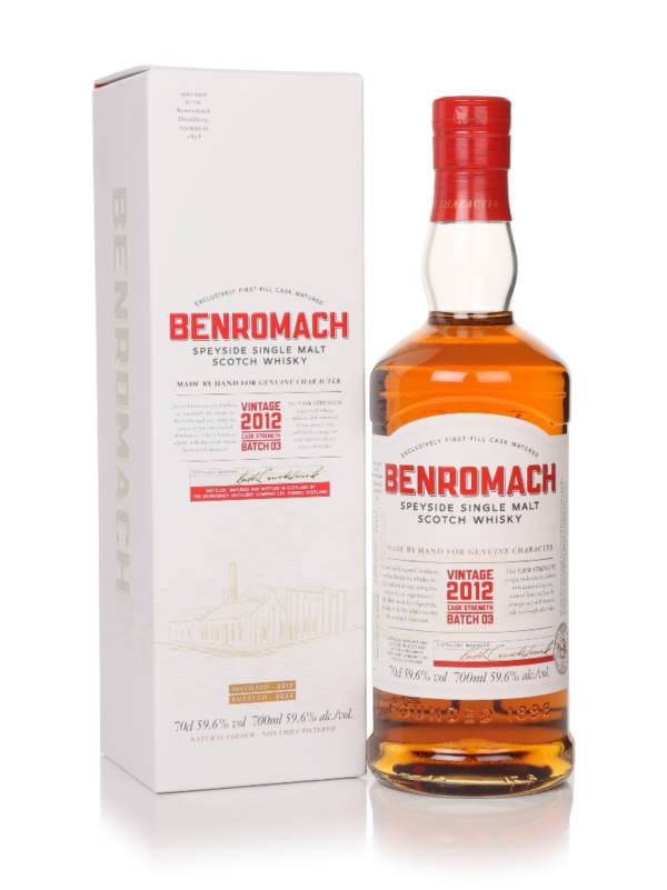 Benromach Cask Strength Vintage 2012 (bottled 2022) - Batch 03 product image