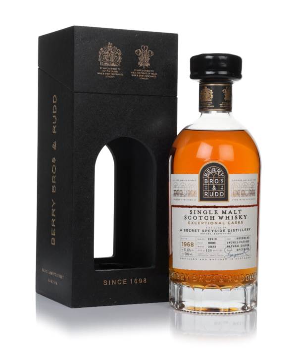 Secret Speyside 1968 (Cask 13513) (bottled 2022)  - Exceptional Cask (Berry Bros. & Rudd) product image