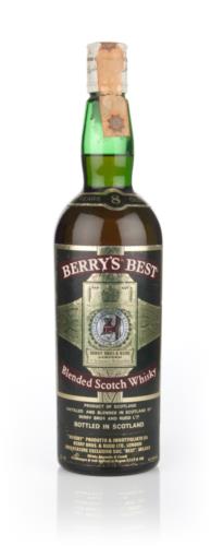 Berry's Best 8 Year Old - 1970s Whisky 75cl | Master of Malt