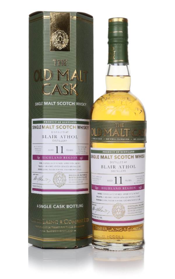 Blair Athol 11 Year Old 2011 (cask 19614) - Old Malt Cask (Hunter Laing) product image
