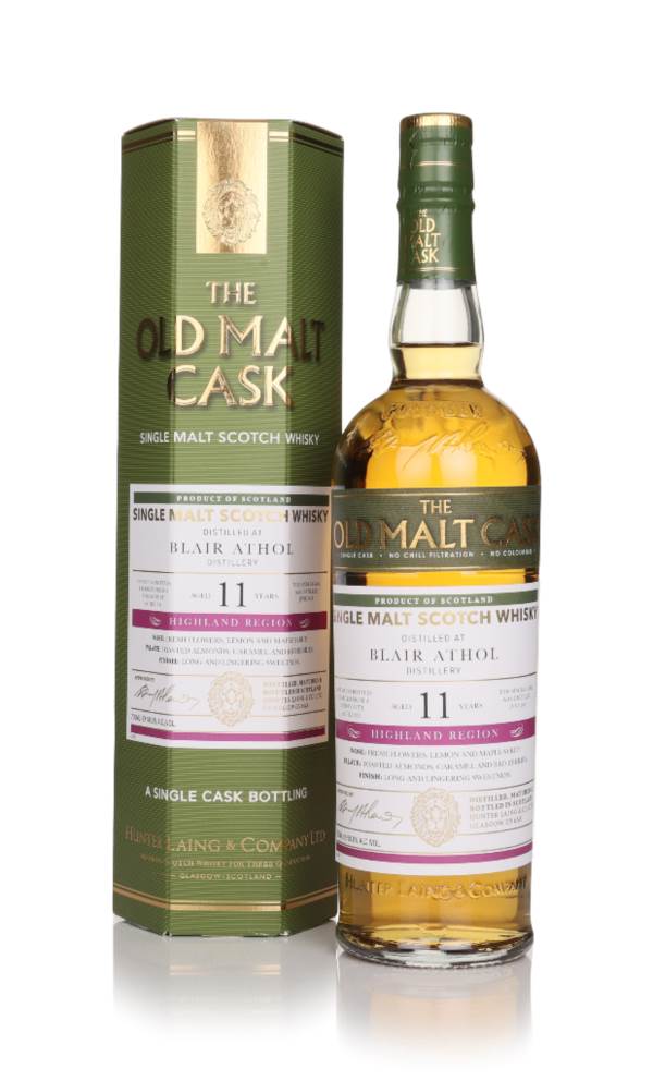 Blair Athol 11 Year Old 2011 (cask 21331) - Old Malt Cask (Hunter Laing) product image