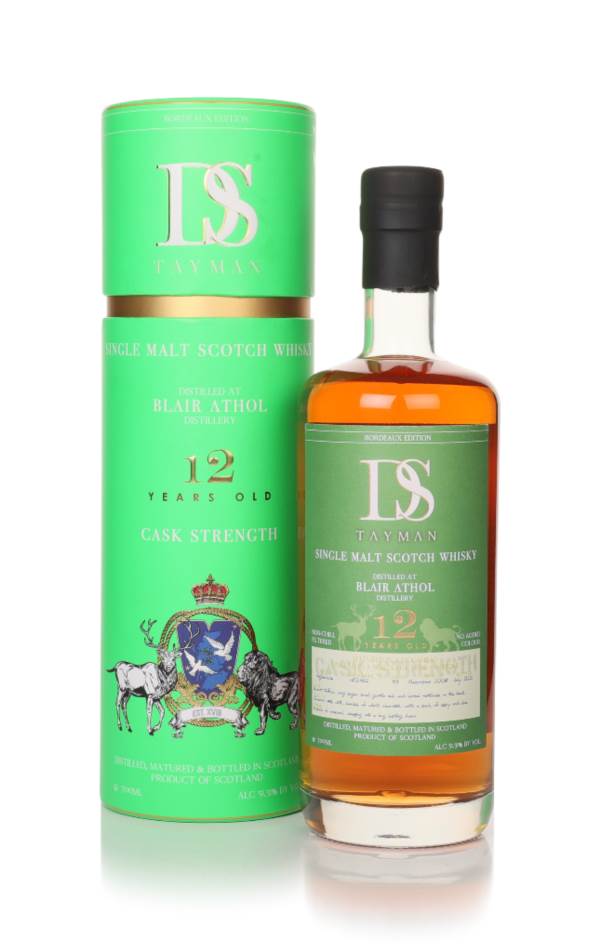 Blair Athol 12 Year Old 2008 Bordeaux Edition Cask Strength - DS Tayman product image