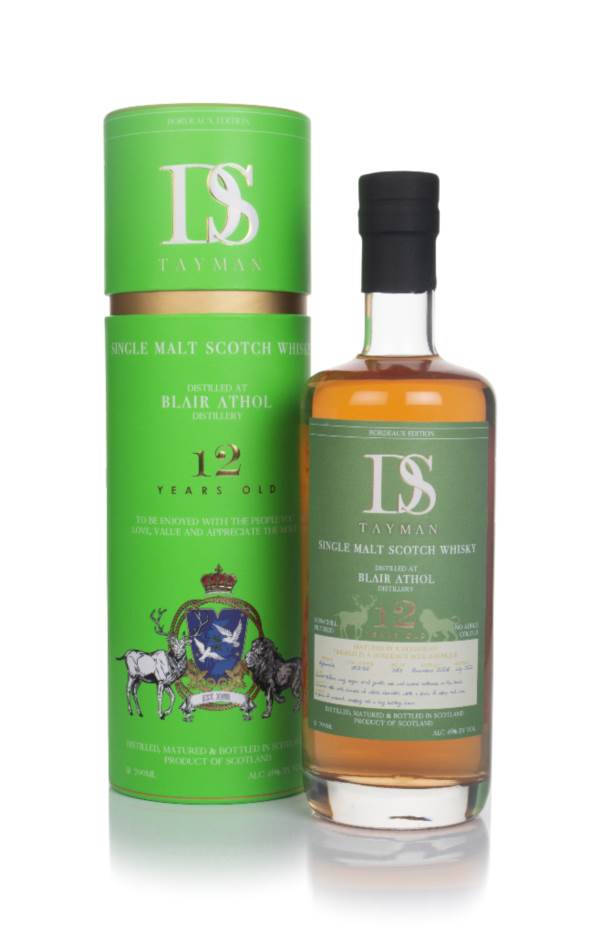 Blair Athol 12 Year Old 2008 Bordeaux Edition - DS Tayman product image