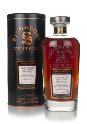 Blair Athol 12 Year Old 2008 (cask 1) - Cask Strength Collection (Signatory)