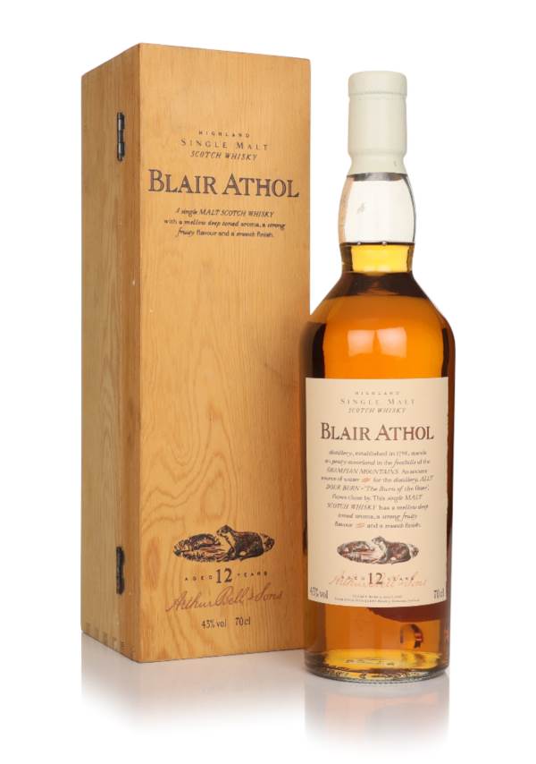 Blair Athol 12 Year Old - Flora and Fauna (with White Cap and Wooden Box) product image
