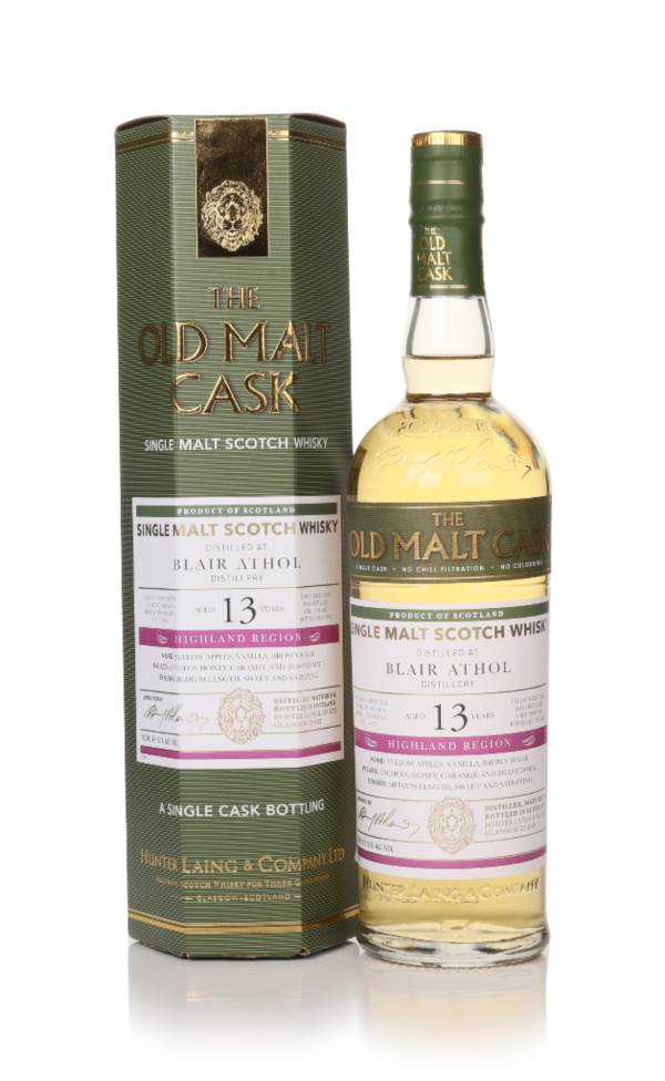 Blair Athol  13 Year Old 2009 (Cask 19625) - Old Malt Cask (Hunter Laing) product image