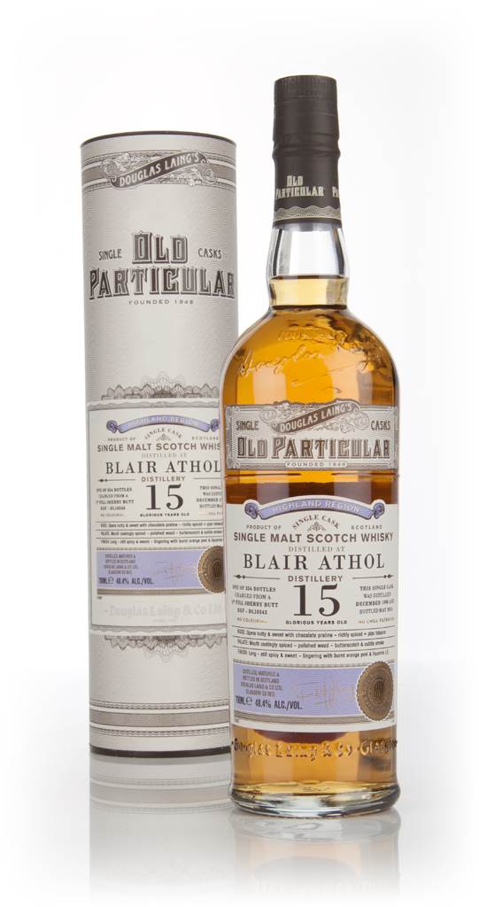 Blair Athol 15 Year Old 1998 (cask 10342) - Old Particular (Douglas Laing) product image