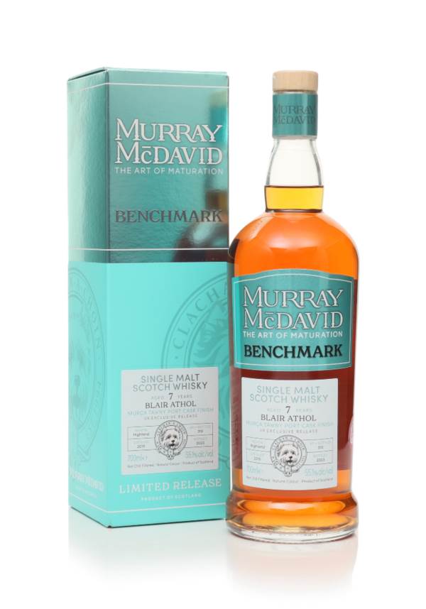 Blair Athol 7 Year Old 2015 Murça Tawny Port Cask Finish - Benchmark (Murray McDavid) product image