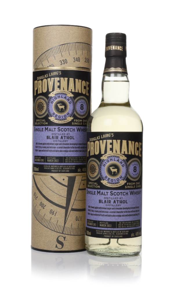 Blair Athol 8 Year Old 2013 (cask 15649) - Provenance (Douglas Laing) product image