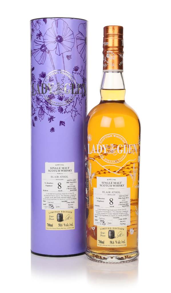 Blair Athol 8 Year Old 2014 (cask 312607) - Lady of the Glen (Hannah Whisky Merchants) product image