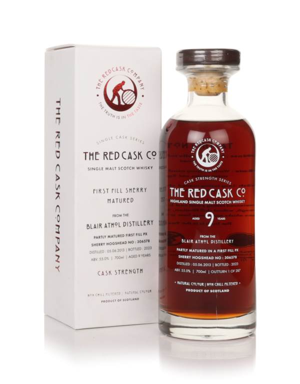 Blair Athol 9 Year Old 2013 (cask 306578) - Single Cask Series (The Red Cask Company) product image