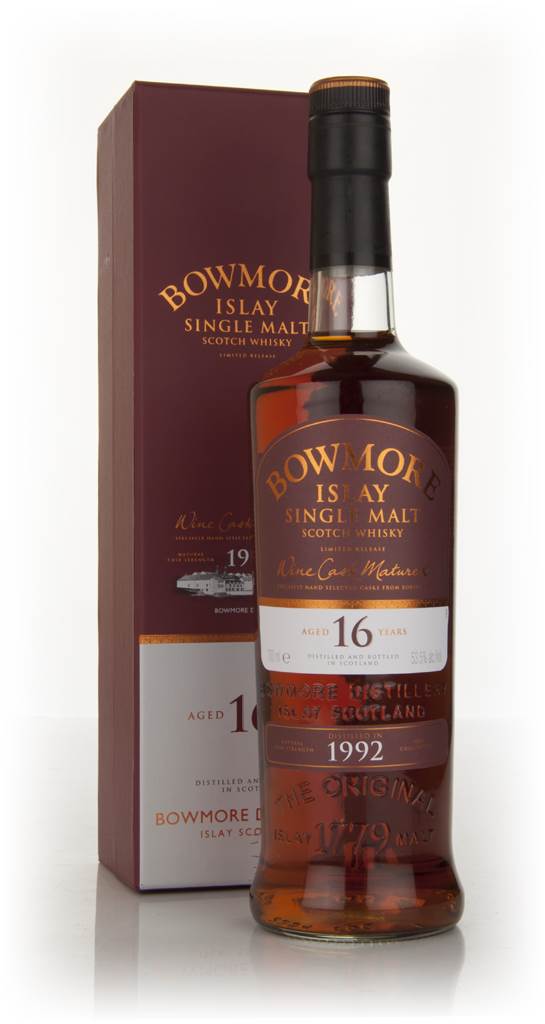 Bowmore 16 Year Old 1992 Bordeaux Wine Cask Finish product image