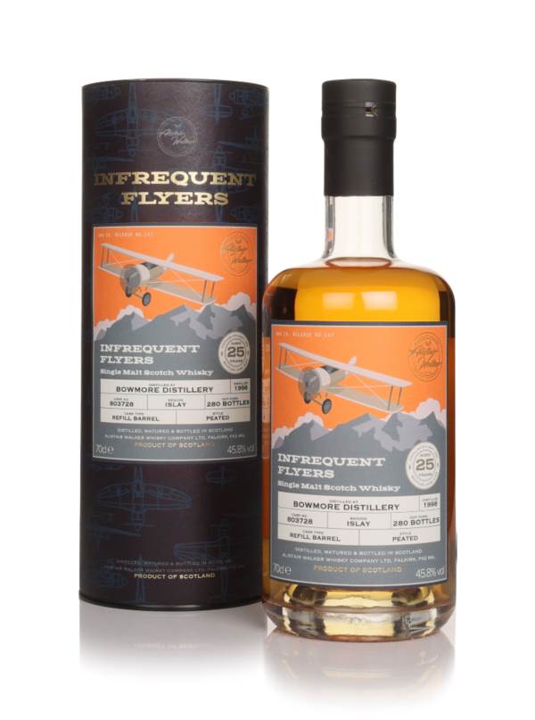 Bowmore 25 Year Old 1998 (cask 803728) - Infrequent Flyers (Alistair Walker) product image