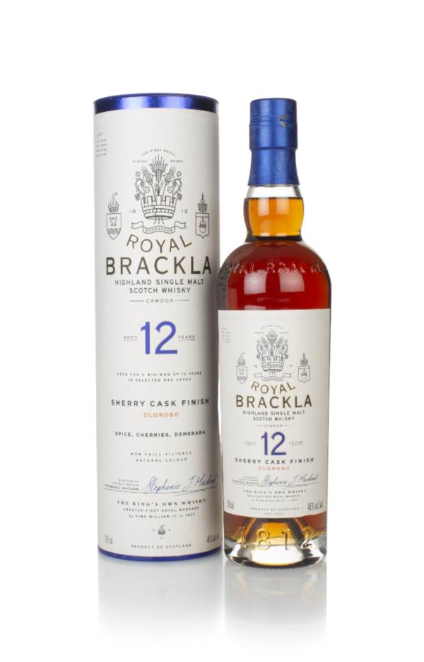 Royal Brackla 12 Year Old Oloroso Sherry Cask Finish product image