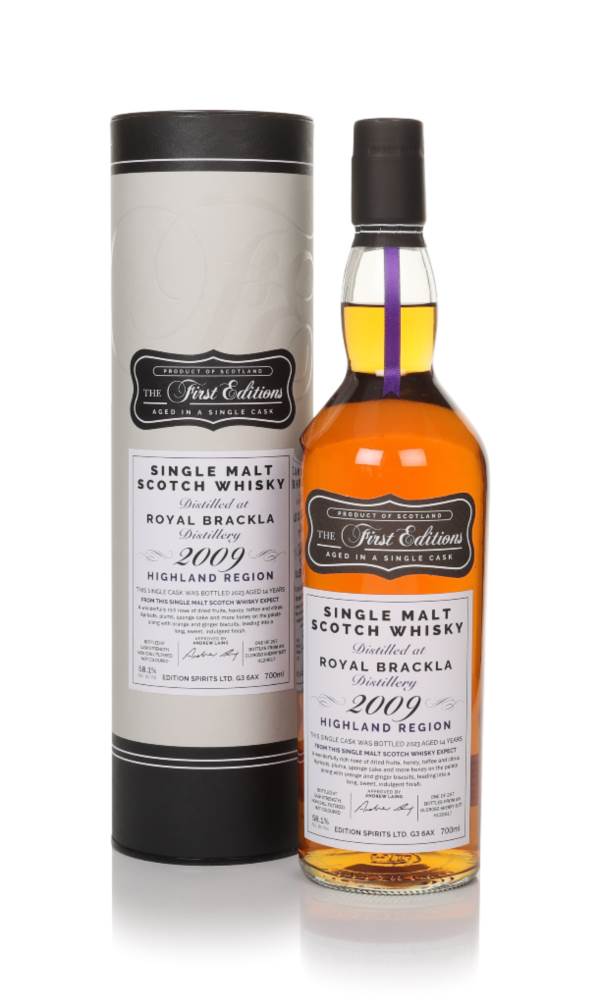 Royal Brackla 14 Year Old 2009 (cask 20617) - The First Editions (Hunter Laing) product image