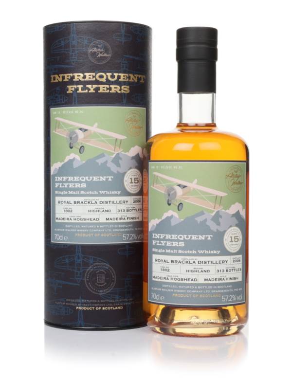 Royal Brackla 15 Year Old 2006 (cask 1802) - Infrequent Flyers (Alistair Walker) product image