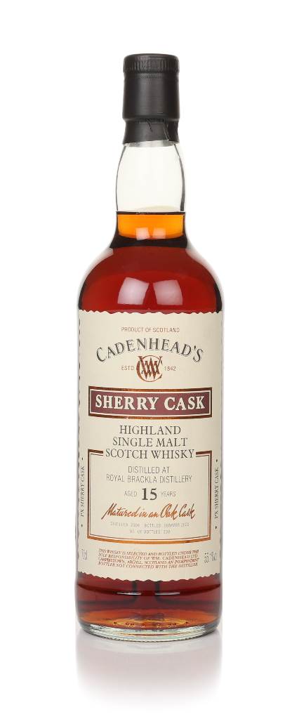 Royal Brackla 15 Year Old 2006 (WM Cadenhead) product image