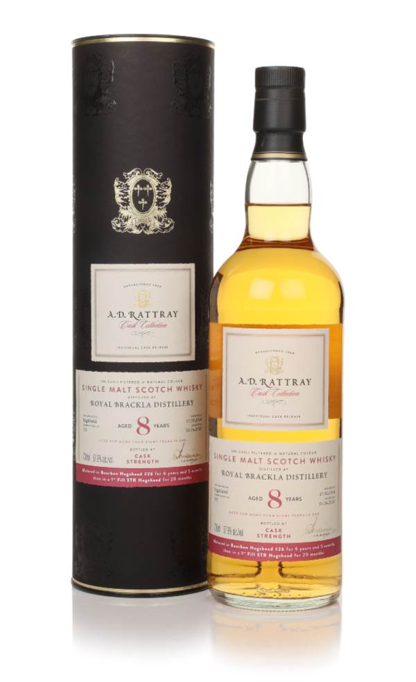 Royal Brackla 8 Year Old 2014 (cask 26) - Cask Collection (A.D. Rattray) product image