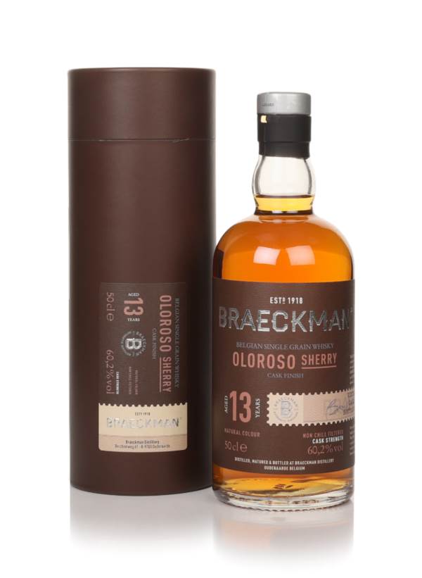 Braeckman 13 Year Old 2007 Single Grain Whisky (cask 284) - Oloroso Sherry Cask Finish product image