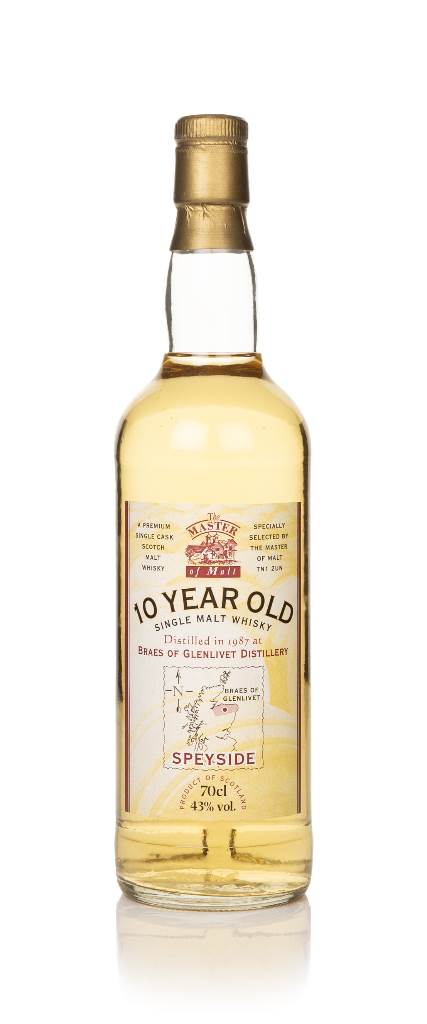 Braes of Glenlivet 10 Year Old 1987 - Master of Malt product image