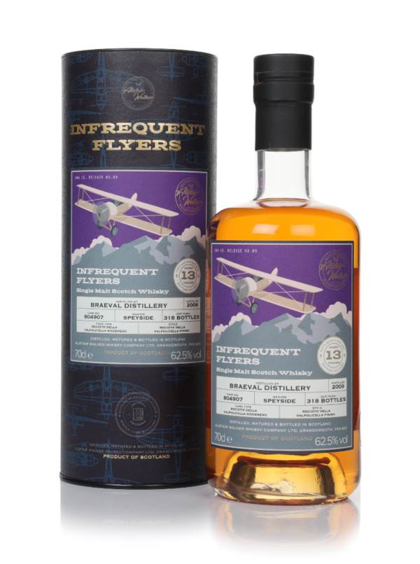 Braeval 13 Year Old 2009 (cask 804907) - Infrequent Flyers (Alistair Walker) product image