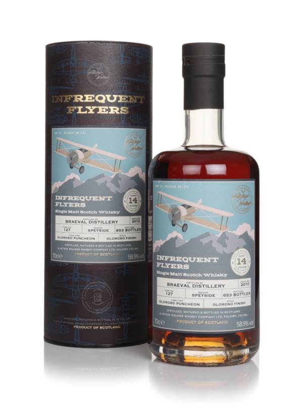 Braeval 14 Year Old 2010 (cask 127) - Infrequent Flyers (Alistair Walker) product image