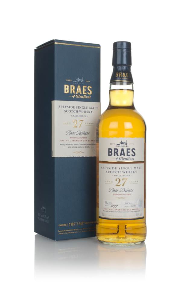 Braes of Glenlivet 27 Year Old - Secret Speyside Collection product image