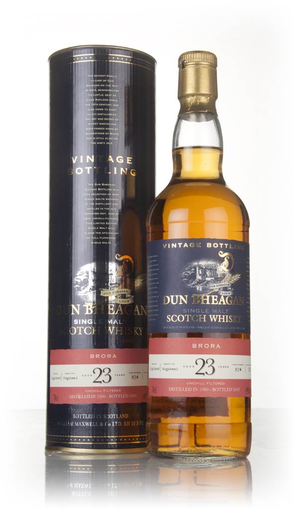 Brora 23 Year Old 1980 (cask 824) - Dun Bheagan (Ian Macleod) product image