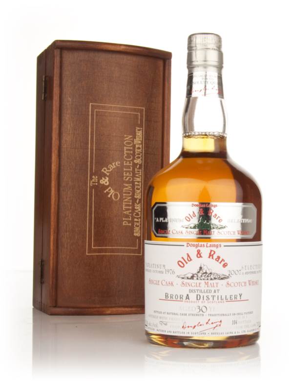 Brora 30 Year Old 1976 - Old and Rare Platinum (Douglas Laing) product image