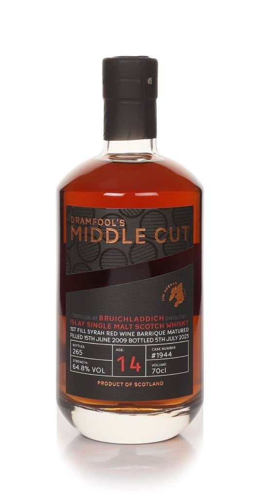 Bruichladdich 14 Year Old 2009 (cask 1944) - Middle Cut (Dramfool) product image
