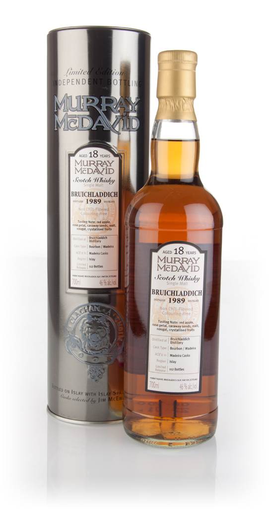 Bruichladdich 18 Year Old 1989 (Murray McDavid) product image