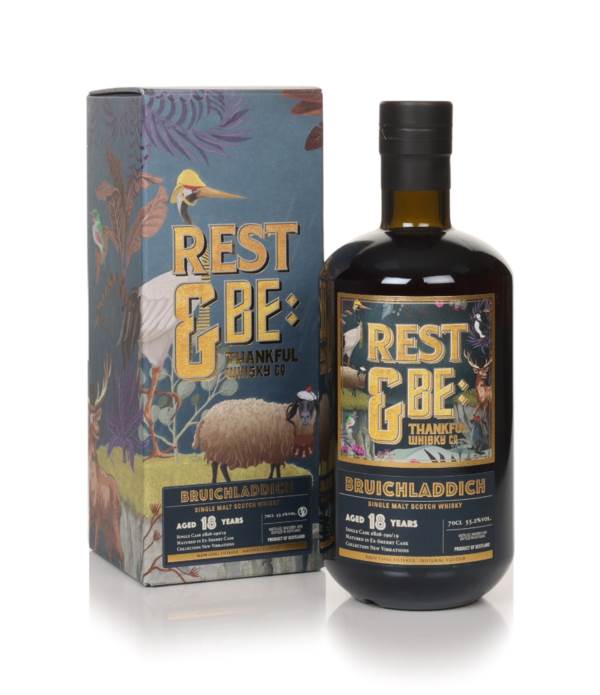 Bruichladdich 18 Year Old 2004 (Single Cask #R08-290/19) New Vibrations - Rest & Be Thankful product image