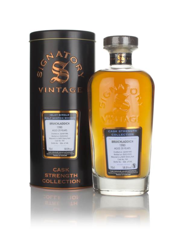 Bruichladdich 29 Year Old 1990 (cask 164) - Cask Strength Collection (Signatory) product image
