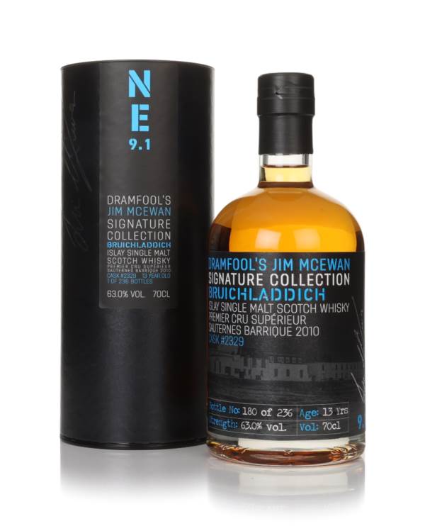 Bruichladdich 9.1 13 Year Old 2010 (cask 2329) - Jim McEwan Signature Collection (Dramfool) product image