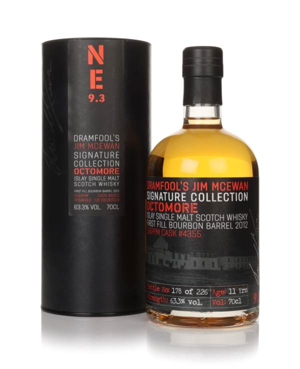 Octomore 9.3 11 Year Old 2012 (cask 4355) - Jim McEwan Signature Collection (Dramfool) product image