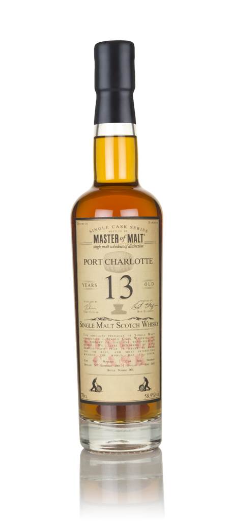 Port Charlotte 13 Year Old 2004 (Burgundy cask) - Single Cask (Master of Malt) product image