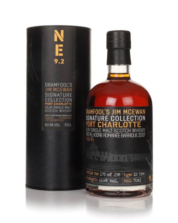 Port Charlotte 9.2 16 Year Old 2007 (cask 5) - Jim McEwan Signature Collection (Dramfool) product image