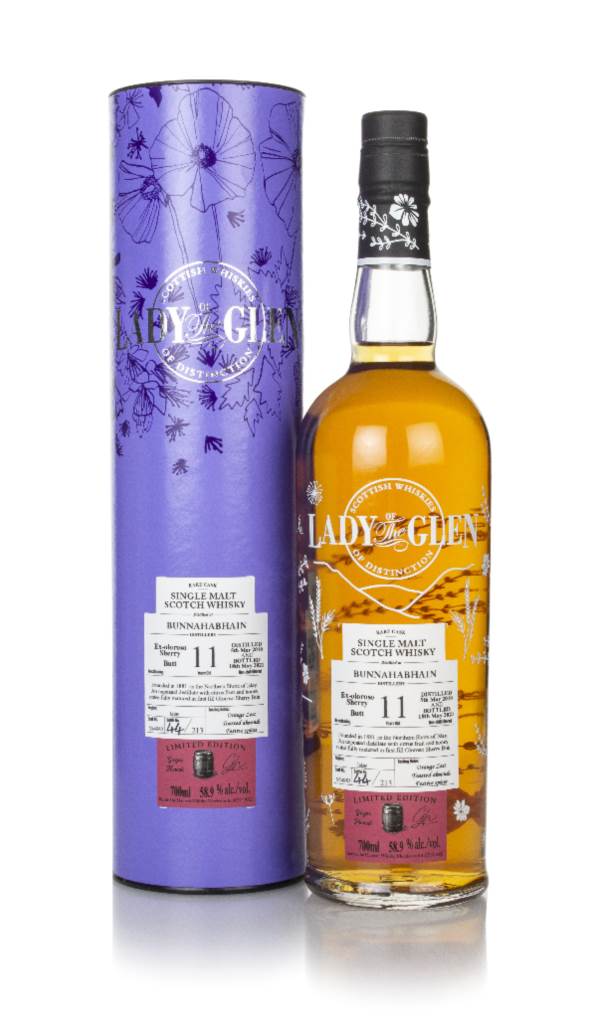 Bunnahabhain 11 Year Old 2010 (cask 554983) - Lady of the Glen (Hannah Whisky Merchants) product image