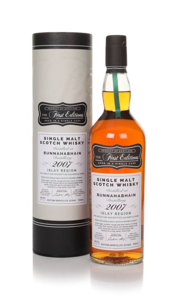 Bunnahabhain 15 Year Old 2007 (cask 20610) - The First Editions (Hunter Laing) product image