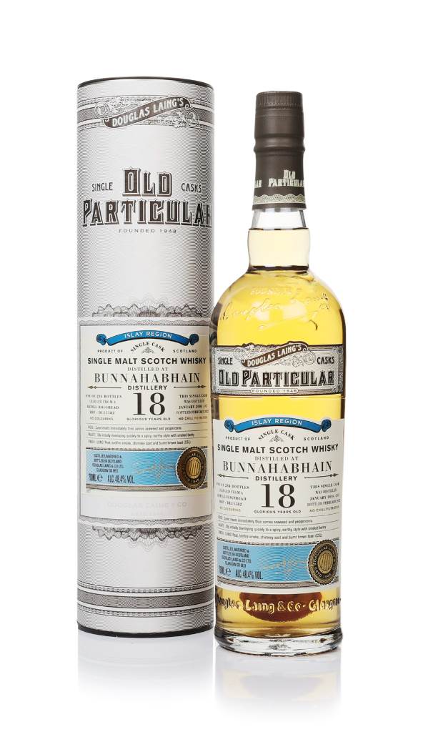 Bunnahabhain 18 Year Old 2004 (cask 15582) - Old Particular (Douglas Laing) product image