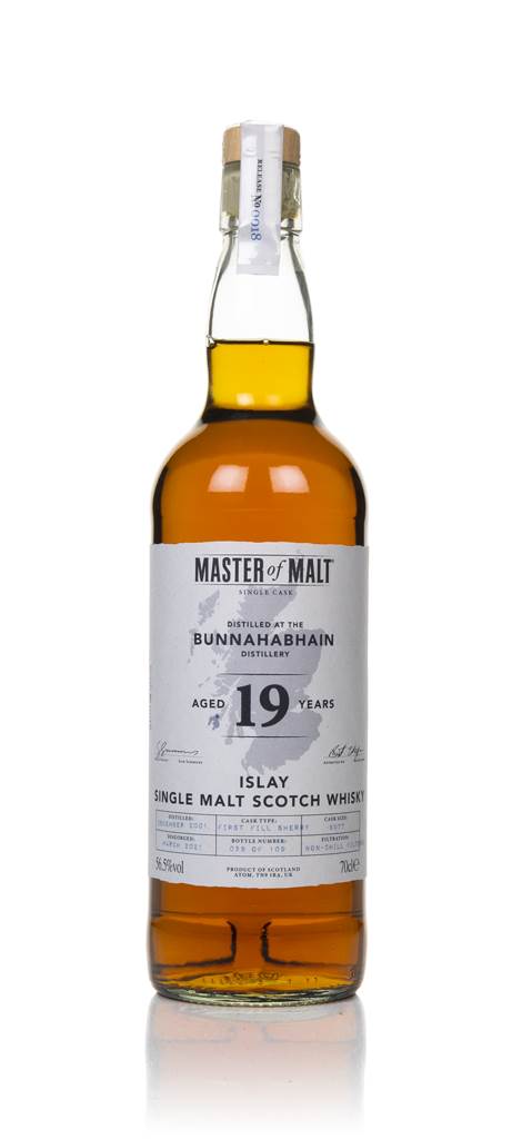 Bunnahabhain 19 Year Old 2001 Single Cask (Master of Malt) product image