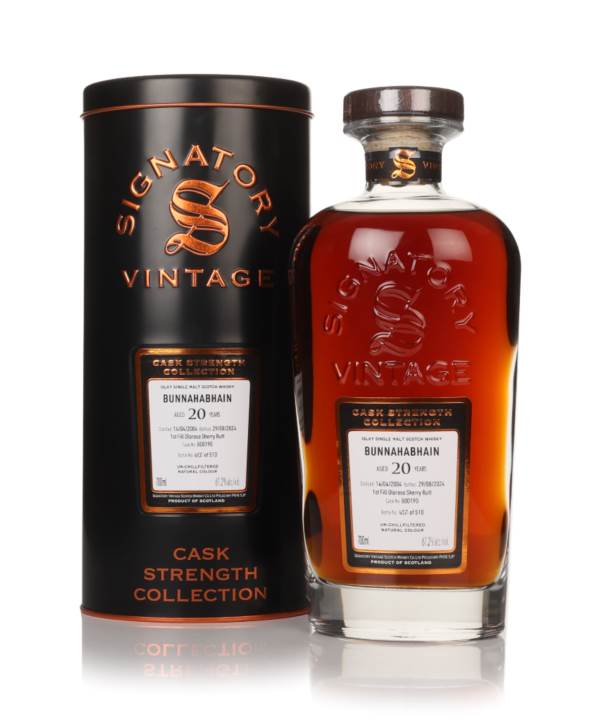 Bunnahabhain 20 Year Old 2004 (cask 800190) - Cask Strength Collection (Signatory) product image