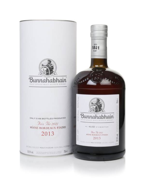 Bunnahabhain 7 Year Old 2013 Mòine Bordeaux Finish - Fèis Ìle 2021 product image