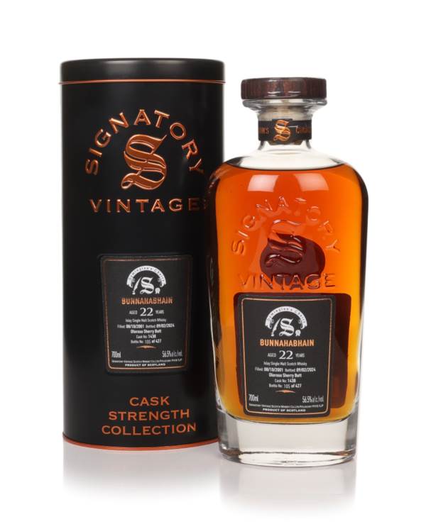 Bunnahabhain 22 Year Old 2001 (cask 1438) - Cask Strength Collection (Signatory) product image