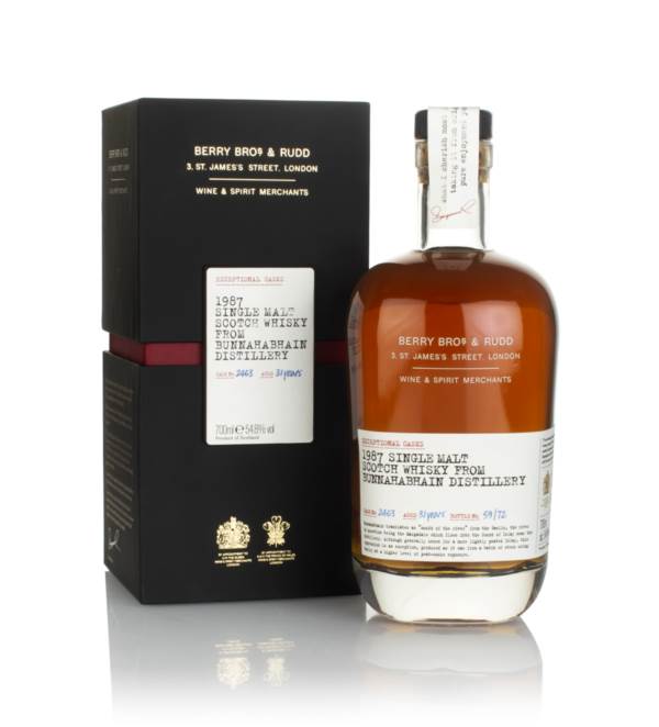 Bunnahabhain 31 Year Old 1987 (cask 2463) - Exceptional Casks (Berry Bros. & Rudd) product image