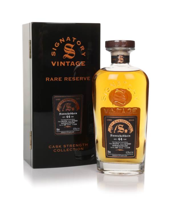 Bunnahabhain 44 Year Old 1978 (cask 7638) - Cask Strength Collection Rare Reserve 35th Anniversary (Signatory) product image