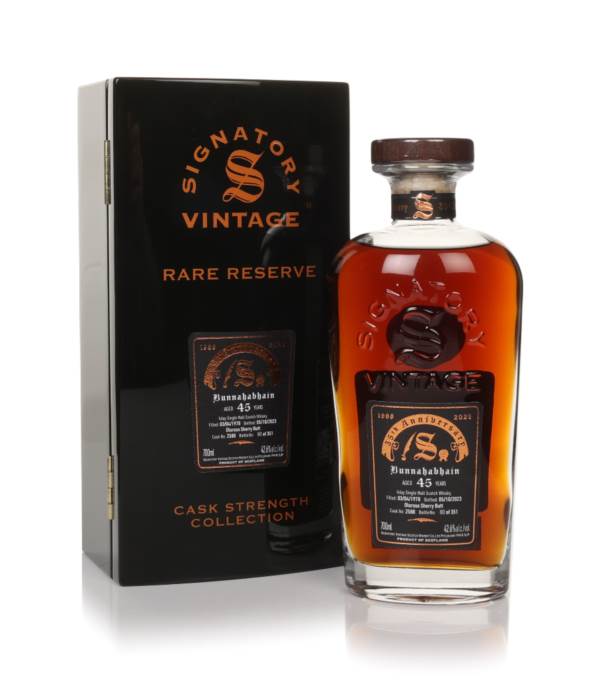 Bunnahabhain 45 Year Old 1978 (cask 2588) - Cask Strength Collection Rare Reserve 35th Anniversary (Signatory) product image