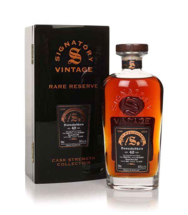 Bunnahabhain 48 Year Old 1975 (cask 2845) - Cask Strength Collection Rare Reserve 35th Anniversary (Signatory) product image